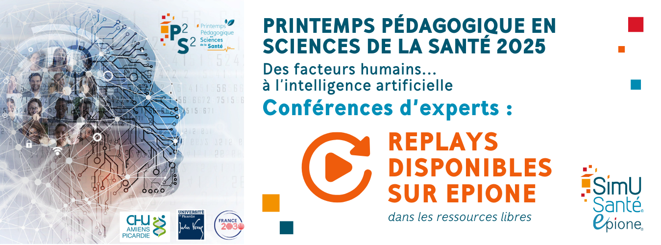 replays du Printemps Pédagogique en Sciences de la Santé 2025